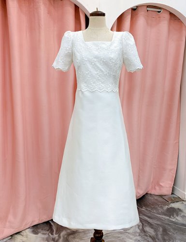 [대여/판매] lace mikado dress93