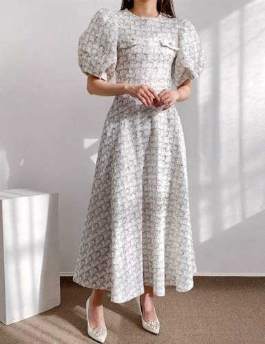 [대여] lovely  tweed dress163